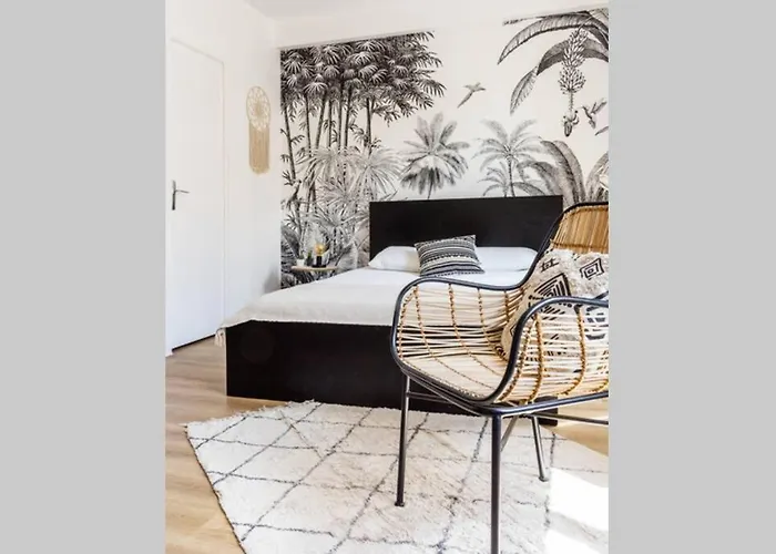 Suite Privee Tout Confort Renovee, Esprit Hotel 4 Etoiles 公寓 凯恩